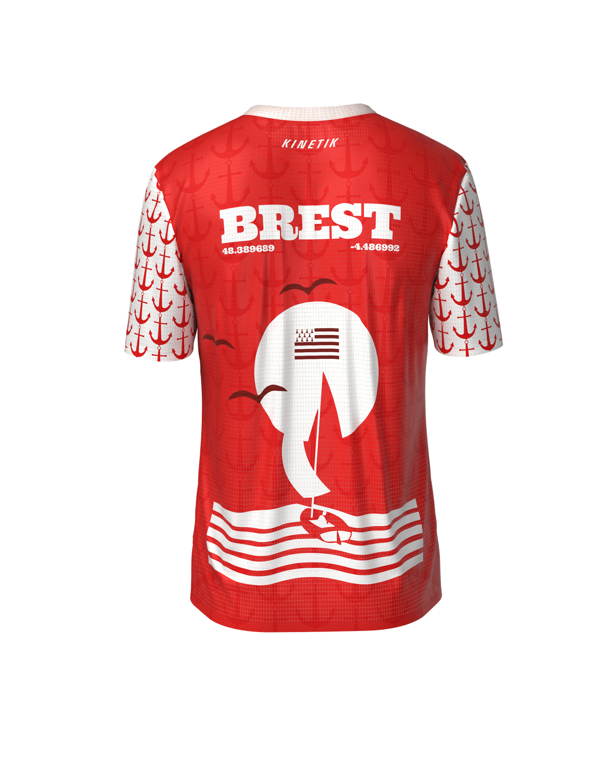 PRECOMMANDE - FALKON MEN BREST - Maillots trail-running - 8 - kinetik-adrenalink