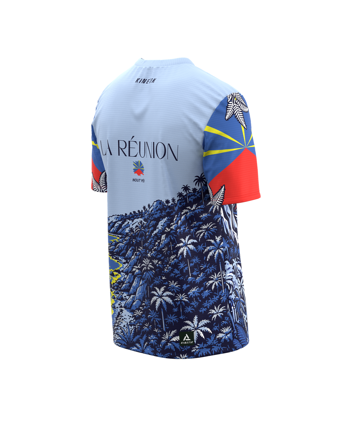 PRECOMMANDE - FALKON MEN LA REUNION - Maillots trail-running - 6 - kinetik-adrenalink