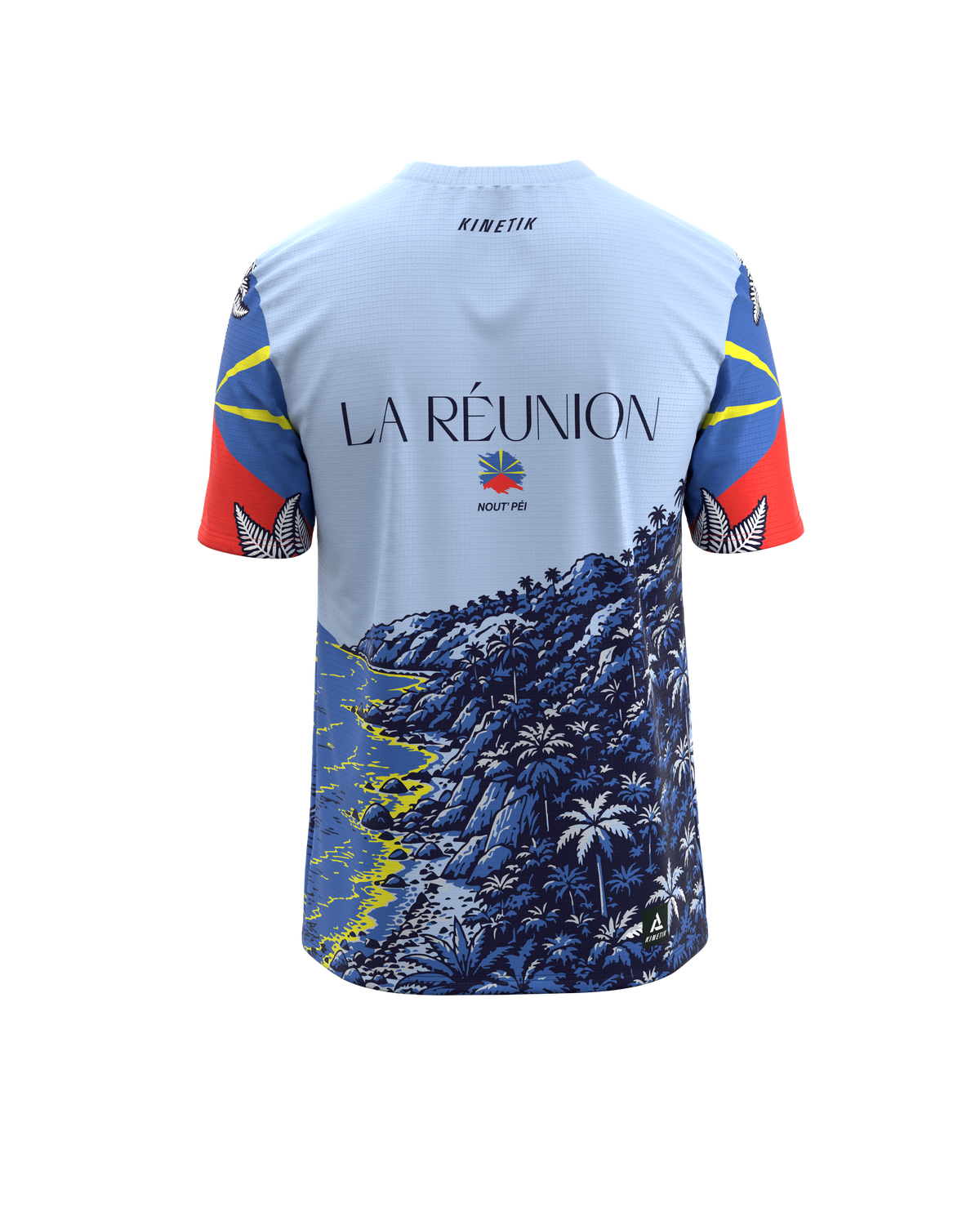 PRECOMMANDE - FALKON MEN LA REUNION - Maillots trail-running - 7 - kinetik-adrenalink