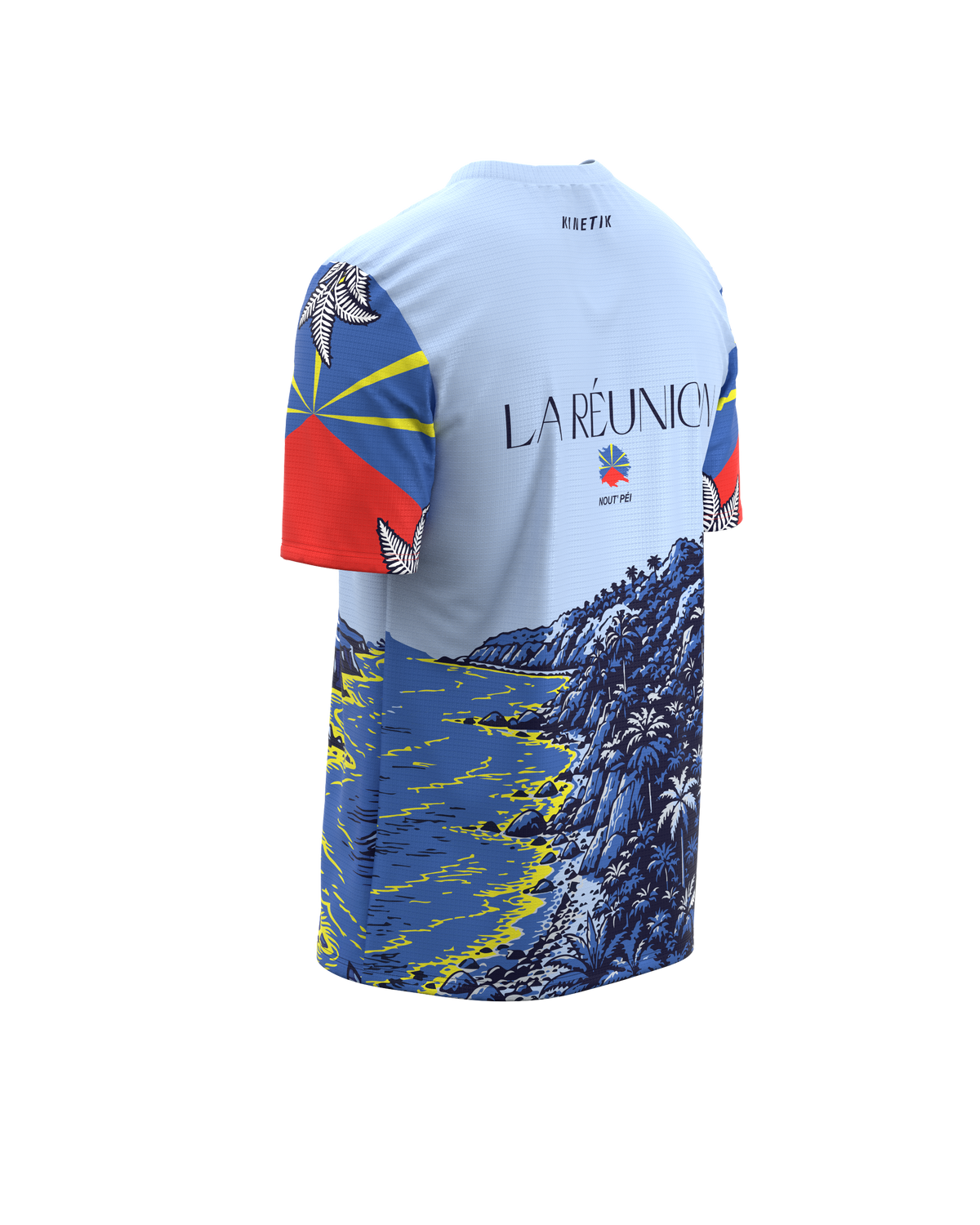 PRECOMMANDE - FALKON MEN LA REUNION - Maillots trail-running - 8 - kinetik-adrenalink