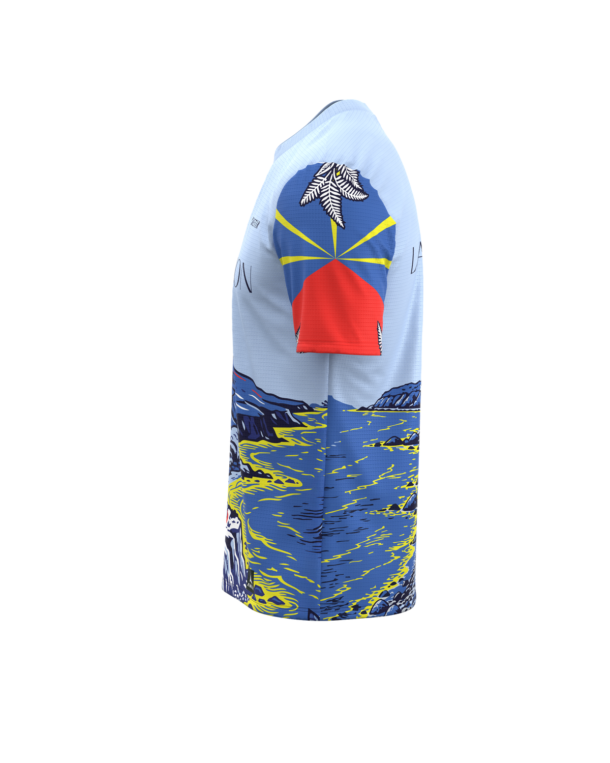 PRECOMMANDE - FALKON MEN LA REUNION - Maillots trail-running - 9 - kinetik-adrenalink