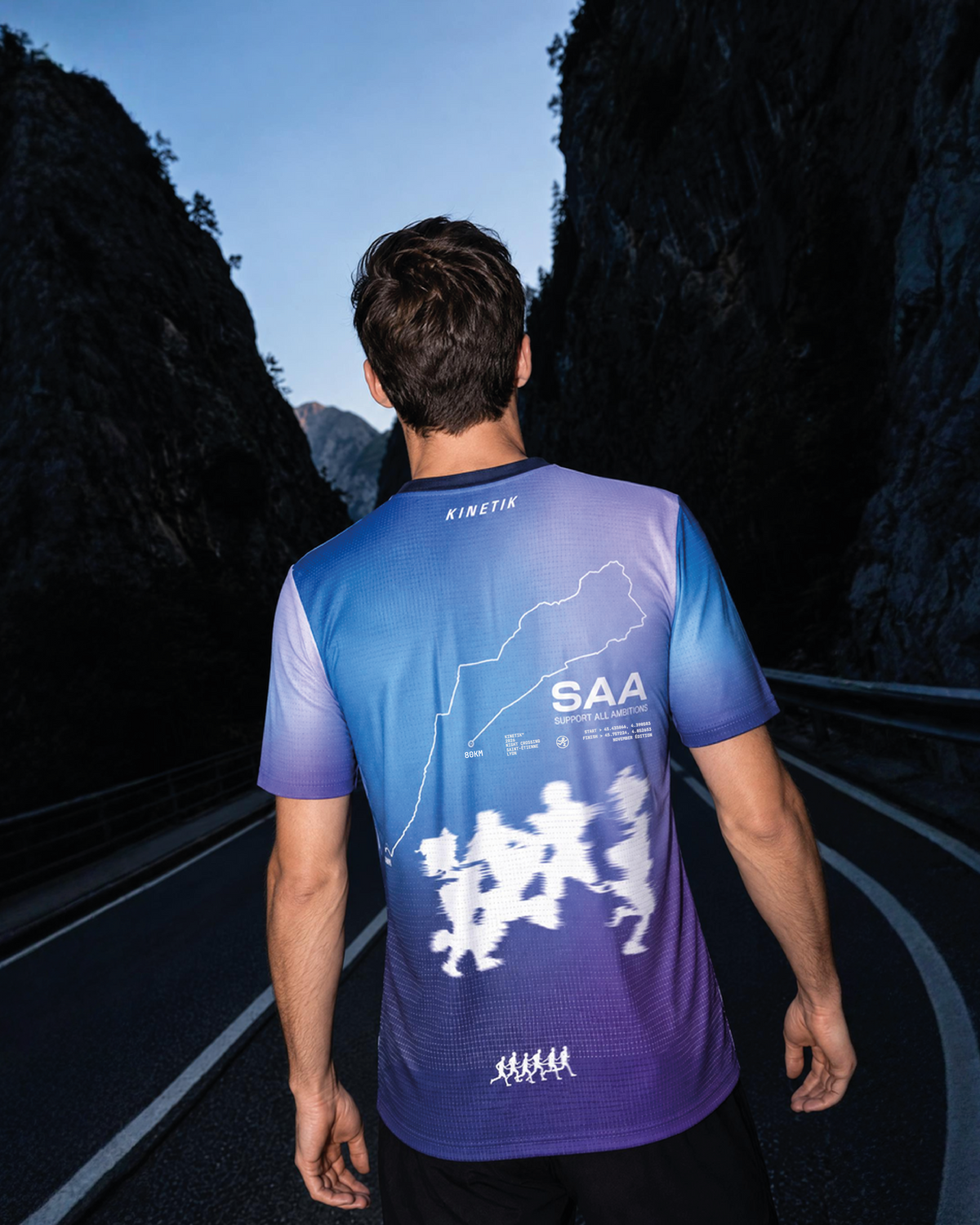 PRECOMMANDE - FALKON MEN NIGHT CROSSING - Maillots trail-running - 3 - kinetik-adrenalink