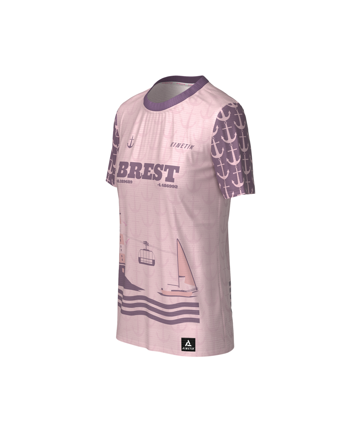 PRECOMMANDE - FALKON WOMEN BREST - Maillots trail-running - 1 - kinetik-adrenalink