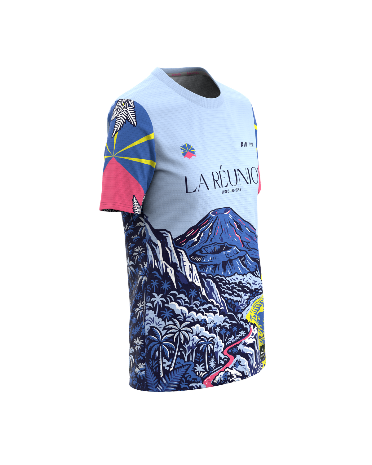 PRECOMMANDE - FALKON WOMEN LA REUNION - Maillots trail-running - 4 - kinetik-adrenalink