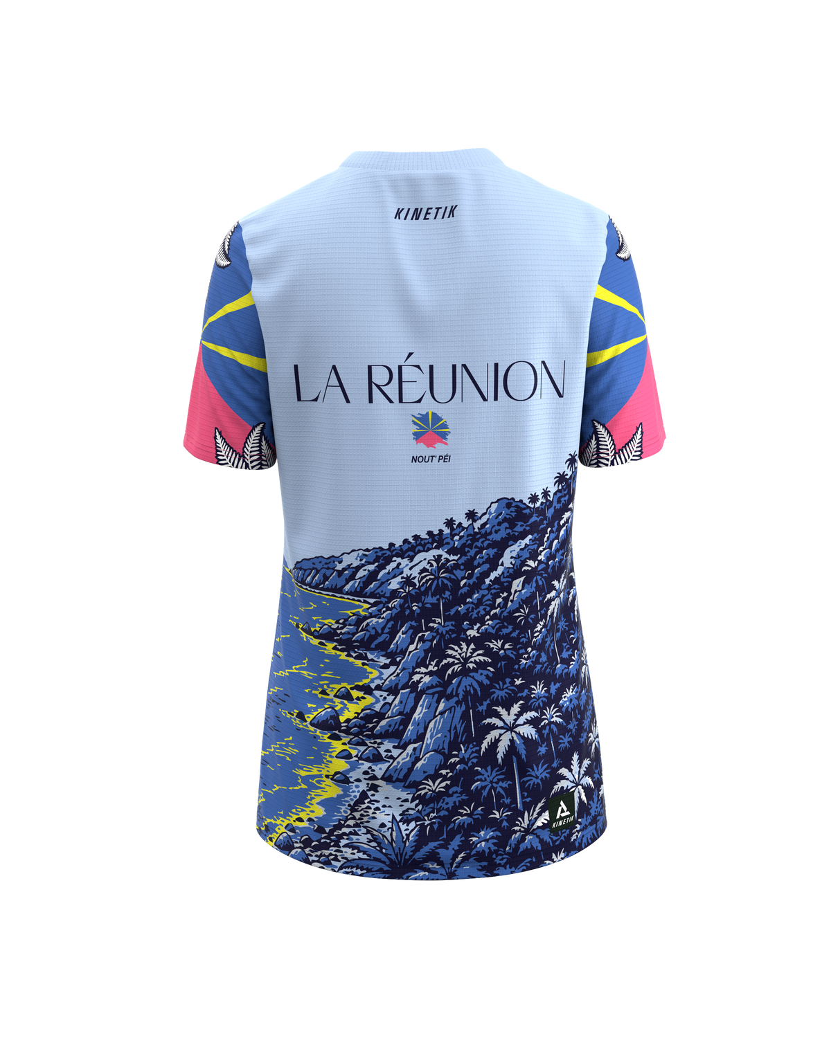 PRECOMMANDE - FALKON WOMEN LA REUNION - Maillots trail-running - 7 - kinetik-adrenalink