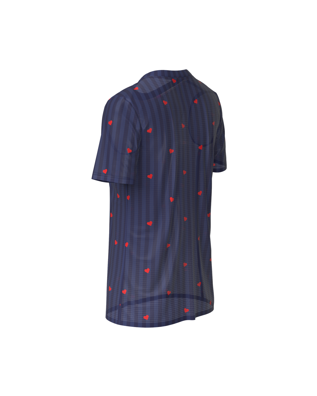 PRECOMMANDE - FALKON WOMEN LOVE STRIPE NAVY - Maillots trail-running - 8 - kinetik-adrenalink