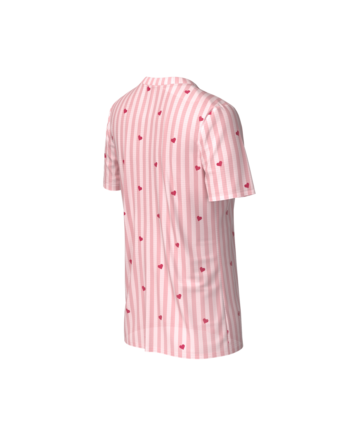 PRECOMMANDE - FALKON WOMEN LOVE STRIPE PINK - Maillots trail-running - 6 - kinetik-adrenalink