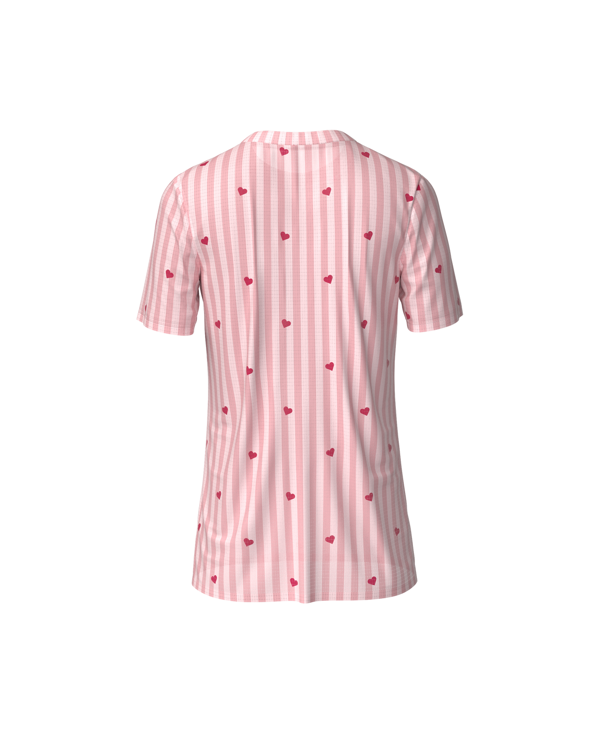 PRECOMMANDE - FALKON WOMEN LOVE STRIPE PINK - Maillots trail-running - 7 - kinetik-adrenalink
