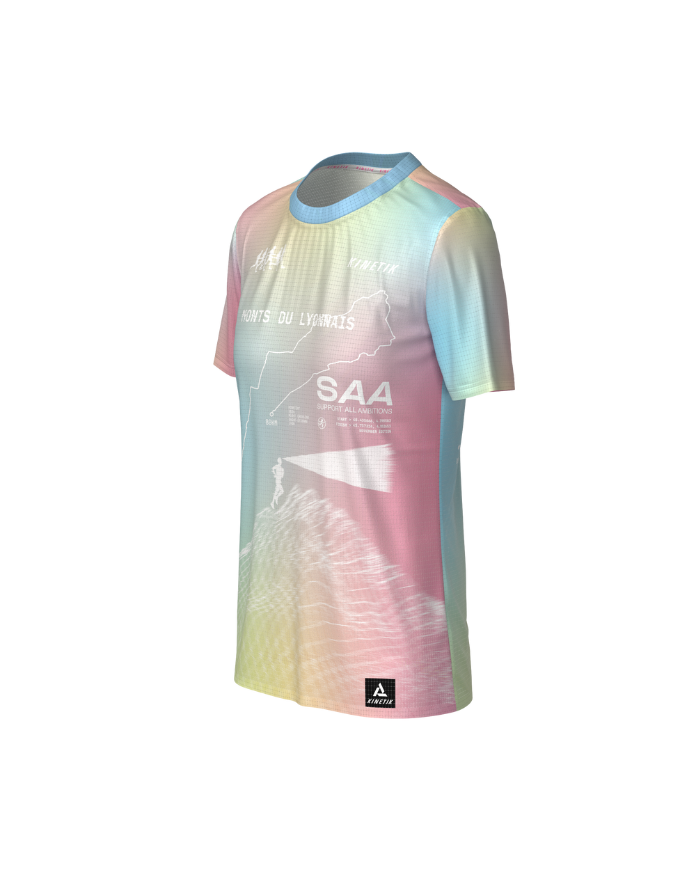 PRECOMMANDE - FALKON WOMEN NIGHT CROSSING - Maillots trail-running - 1 - kinetik-adrenalink