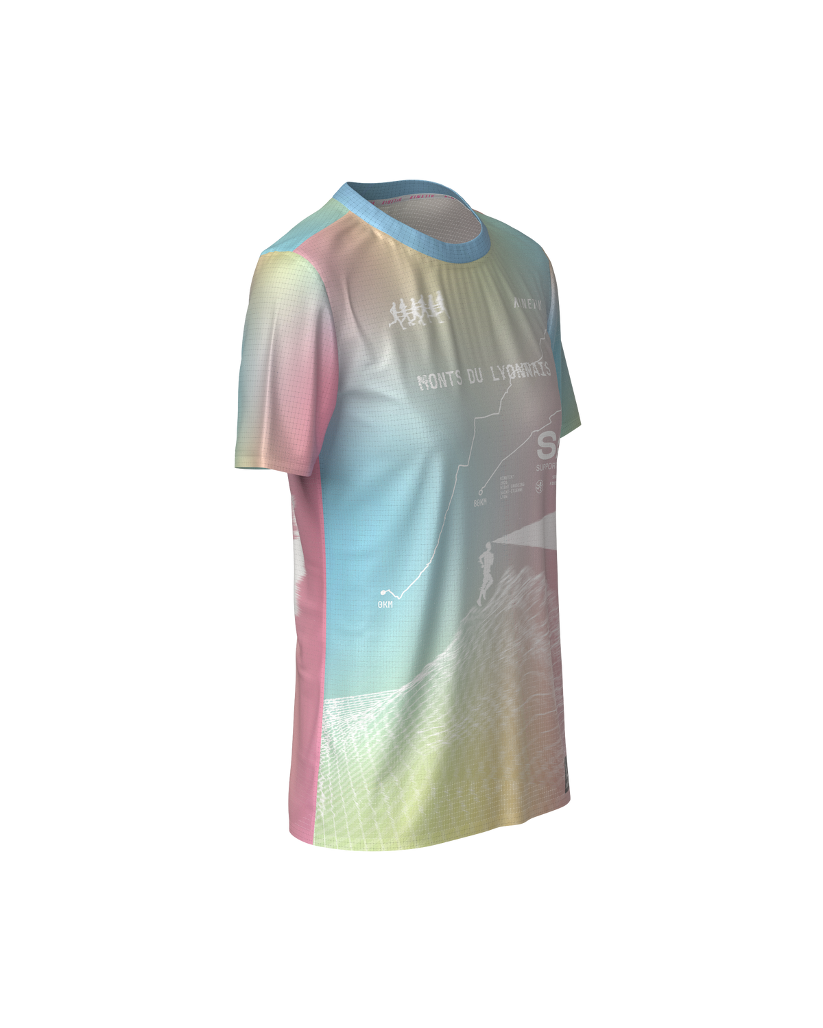 PRECOMMANDE - FALKON WOMEN NIGHT CROSSING - Maillots trail-running - 5 - kinetik-adrenalink