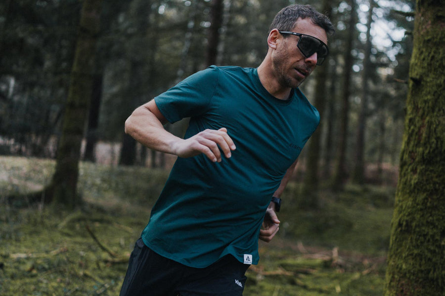 Maillots trail-running VEKTRA MEN GREEN - 2 - kinetik