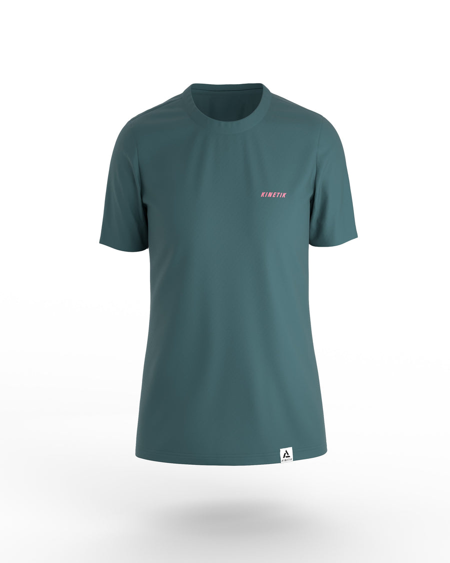 Maillots trail-running VEKTRA WOMEN GREEN - 3 - kinetik