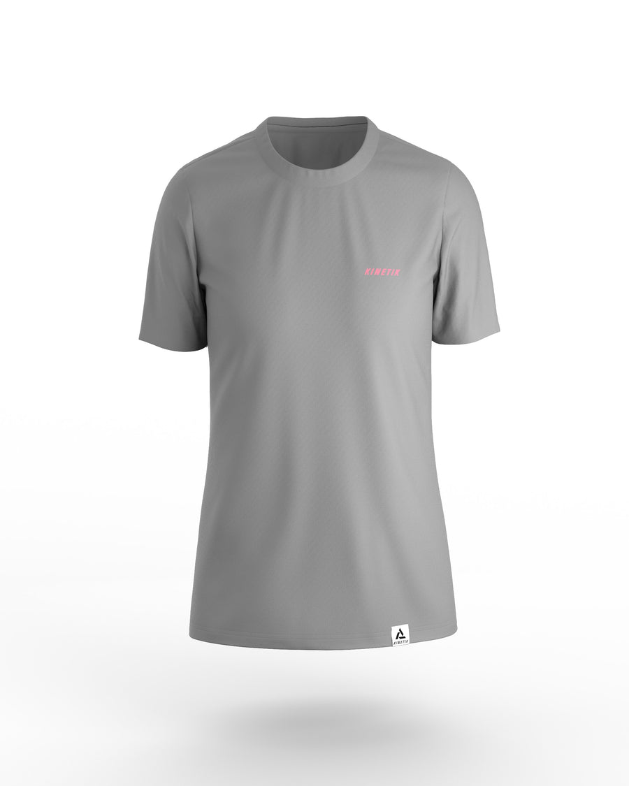 Maillots trail-running VEKTRA WOMEN GREY - 3 - kinetik