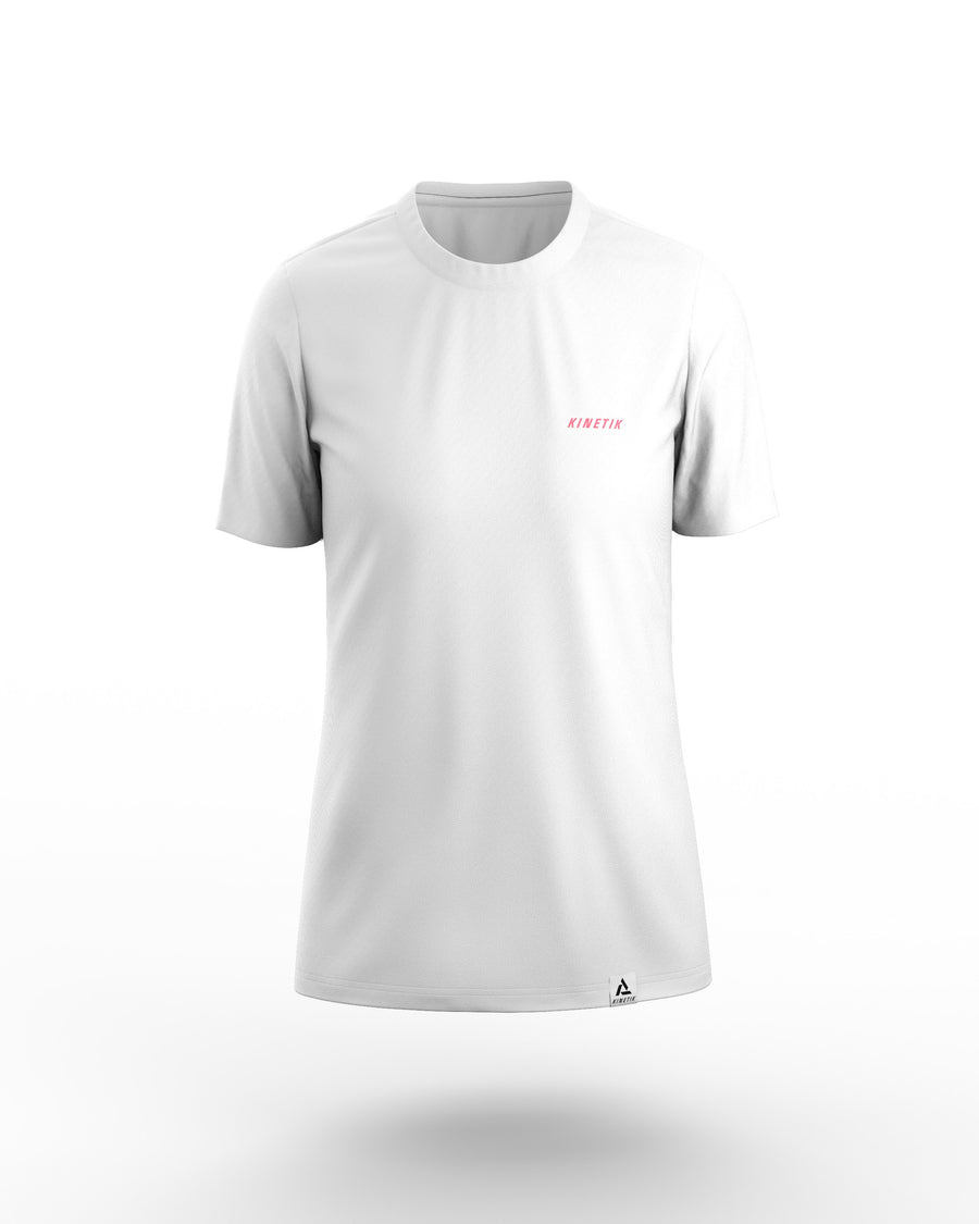 Maillots trail-running VEKTRA WOMEN WHITE - 2 - kinetik