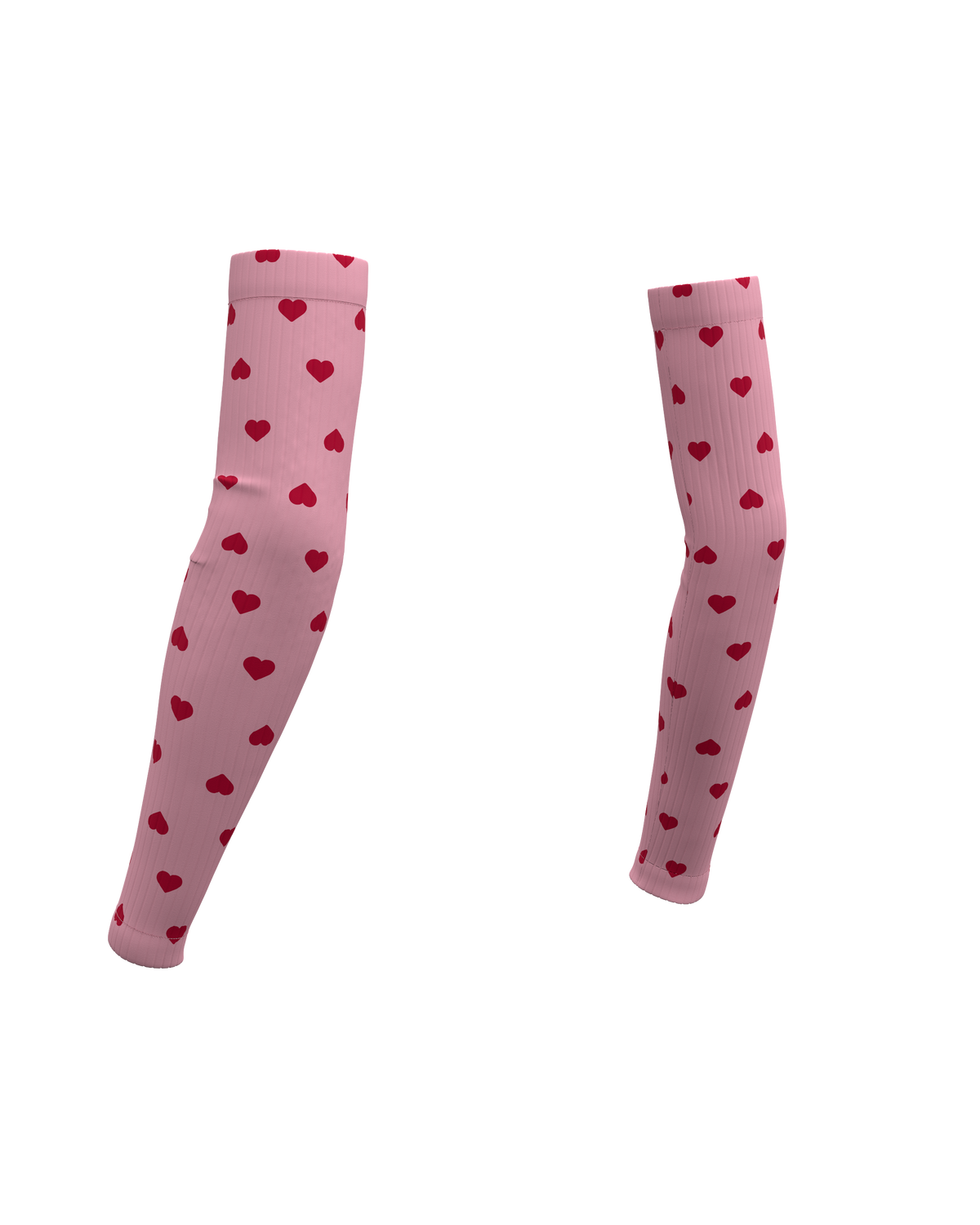 Manchettes trail-running ARMWARMERS HEARTRUNNEUSE ROSY - 4 - kinetik