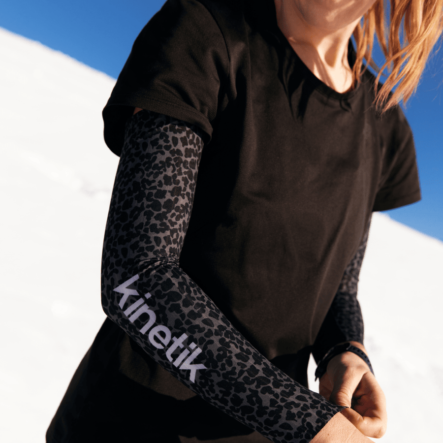 Manchettes trail-running ARMWARMERS INVIKTUS PANTHERA - 2 - kinetik