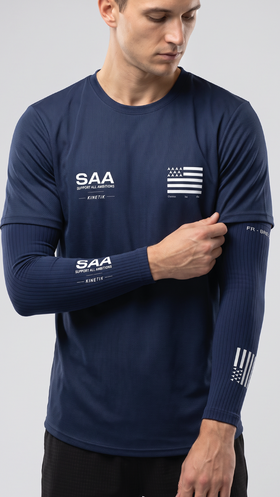 ARMWARMERS SAA BRE - Manchettes trail-running - 2 - kinetik-adrenalink