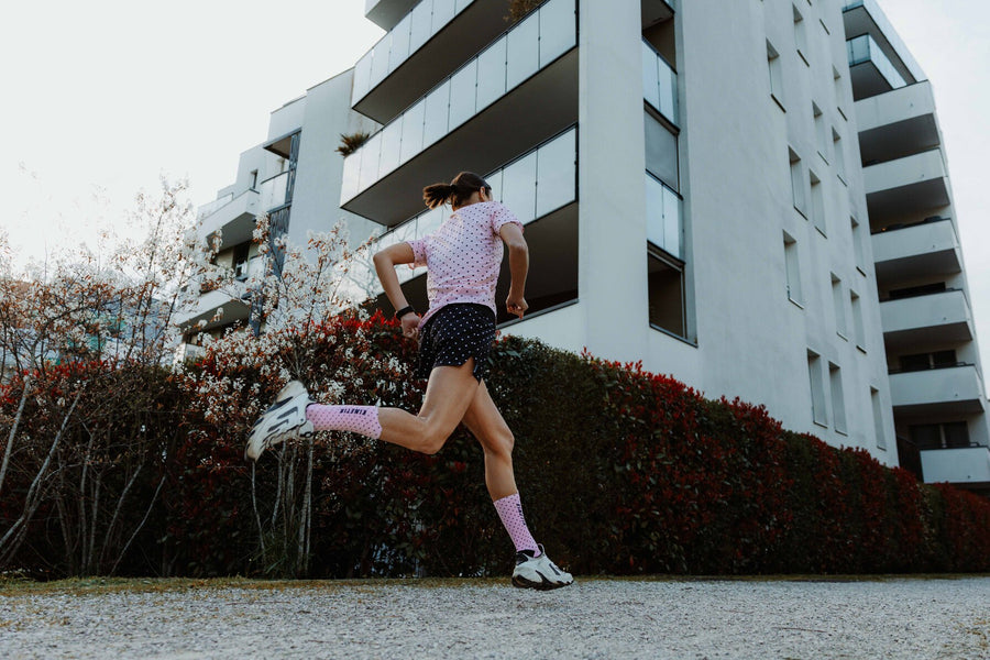 FULLKROSS DOTY BLUSH - Chaussettes - chaussettes trail-running- kinetik-adrenalink