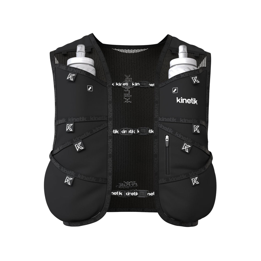 SAC RK12 BLACK BEAUTY - Sacs Hydratation - sac d'hydratation trail-running homme femme - kinetik-adrenalink
