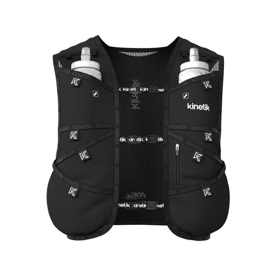SAC RK12 BLACK BEAUTY - Sacs Hydratation - sac d'hydratation trail-running homme femme - kinetik-adrenalink