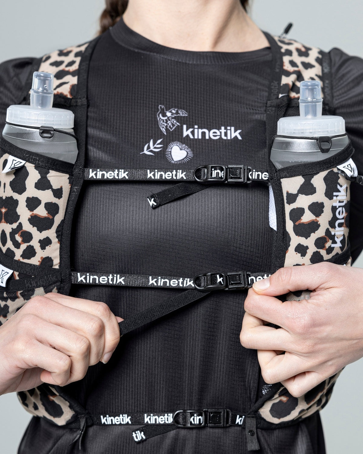 SAC RK12 LEOPARD - Sacs Hydratation - sac d'hydratation trail-running homme femme - kinetik-adrenalink