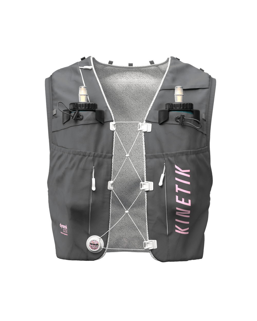 SAC RK15 NEO GREY PINK - Sacs Hydratation - sac d'hydratation trail-running homme femme - kinetik-adrenalink