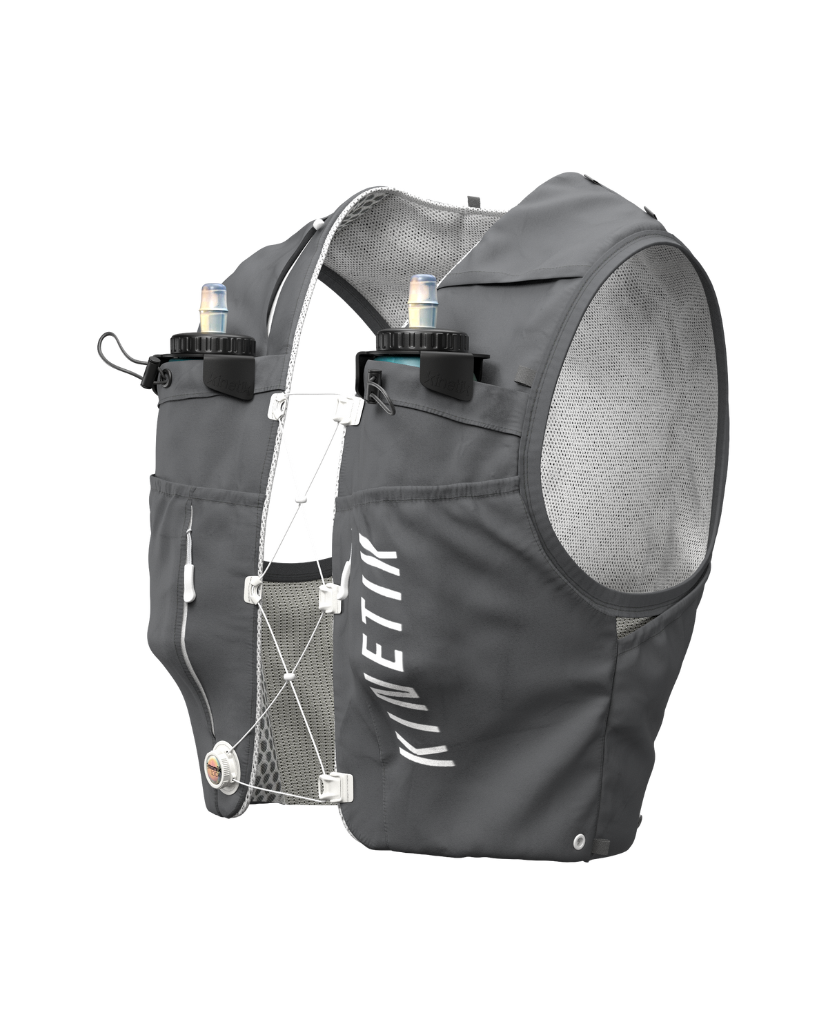 SAC RK15 NEO ULTIMATE GREY - Sacs Hydratation - sac d'hydratation trail-running homme femme - kinetik-adrenalink