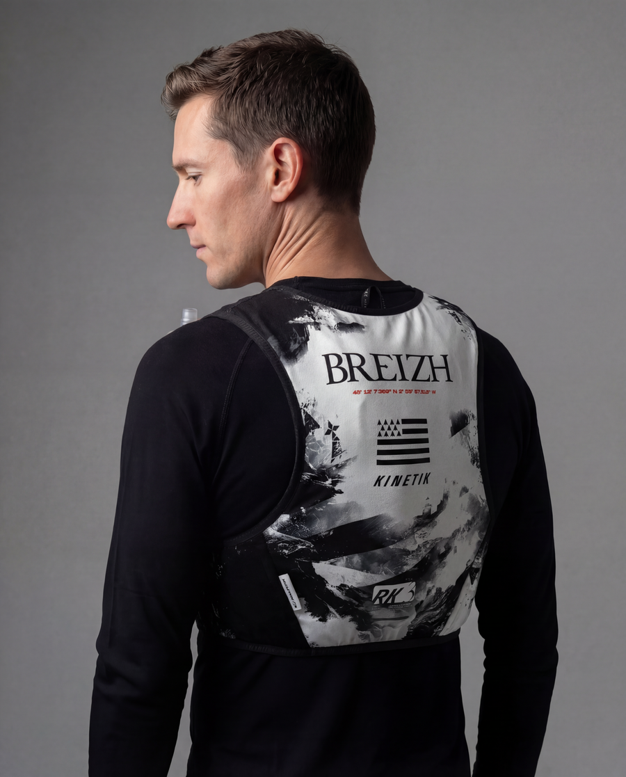 SAC RK3 BREIZH BLACK - Sacs Hydratation - sac d'hydratation trail-running homme femme - kinetik-adrenalink