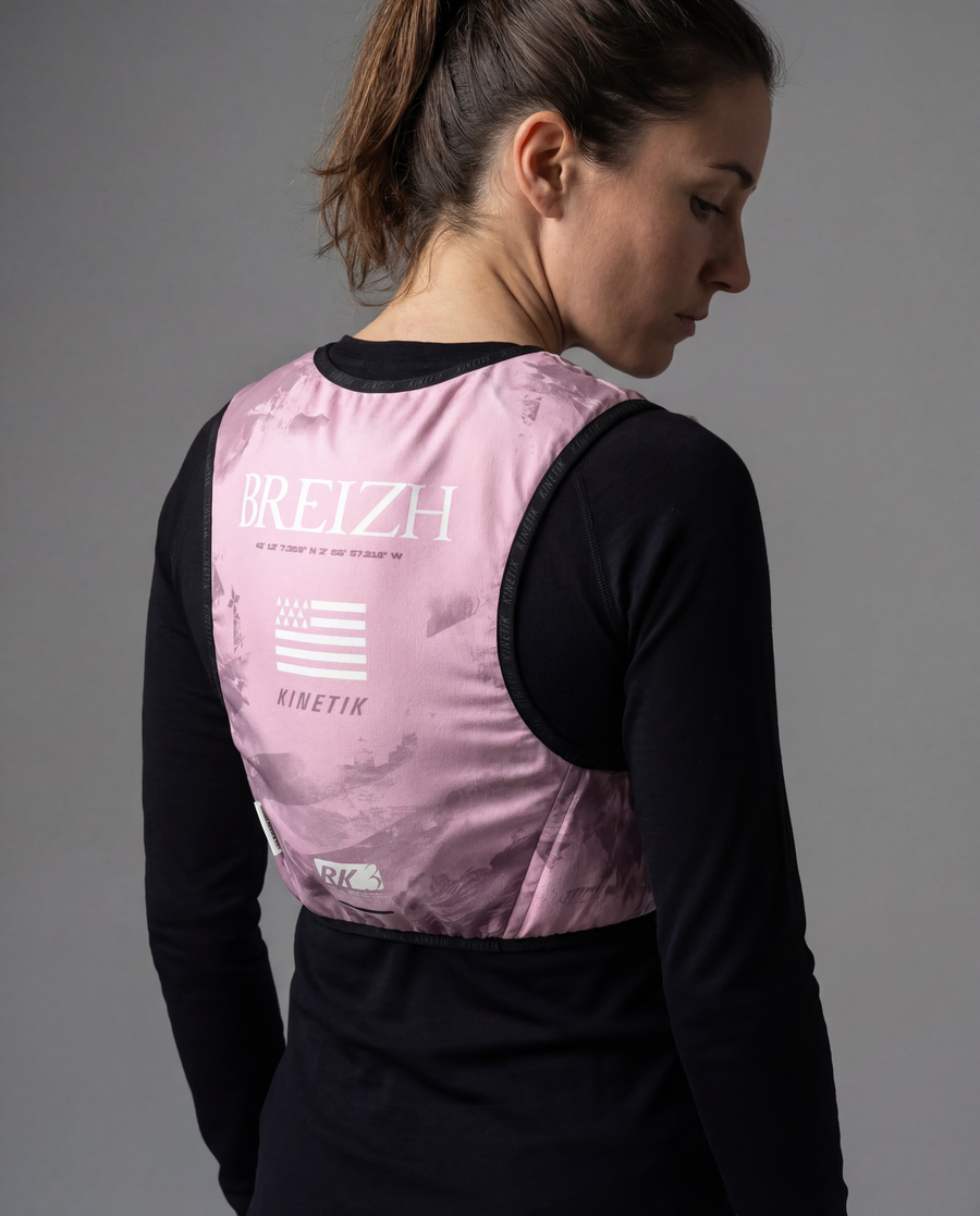 SAC RK3 BREIZH PINK - Sacs Hydratation - sac d'hydratation trail-running homme femme - kinetik-adrenalink