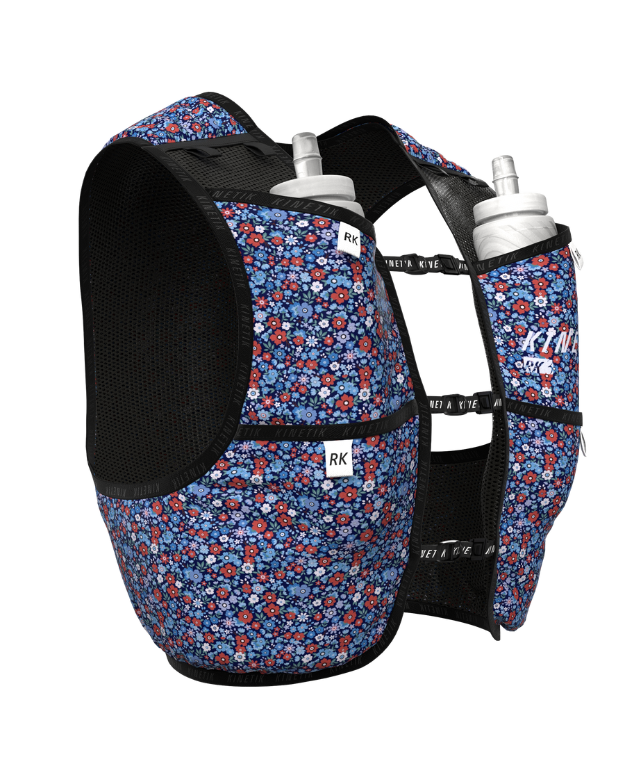 SAC RK3 FLORAL PROVENCE - Sacs Hydratation - sac d'hydratation trail-running homme femme - kinetik-adrenalink