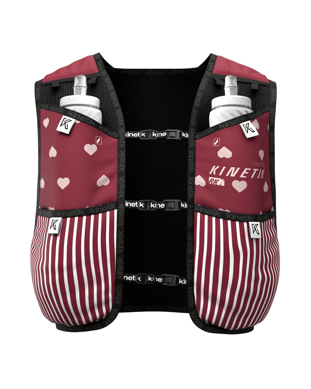 SAC RK7 HEARTRUNNEUSE CHERRY - Sacs Hydratation - sac d'hydratation trail-running homme femme - kinetik-adrenalink