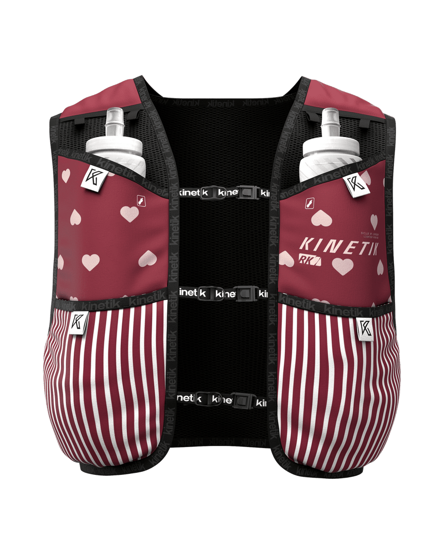 SAC RK7 HEARTRUNNEUSE CHERRY - Sacs Hydratation - sac d'hydratation trail-running homme femme - kinetik-adrenalink