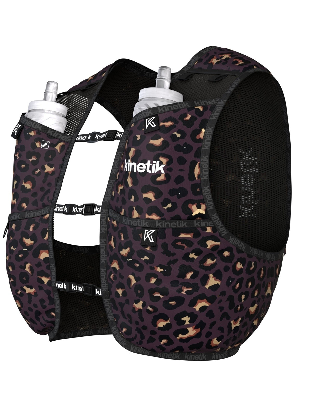 SAC RK7 LEOPARD CHOCO - Sacs Hydratation - sac d'hydratation trail-running homme femme - kinetik-adrenalink