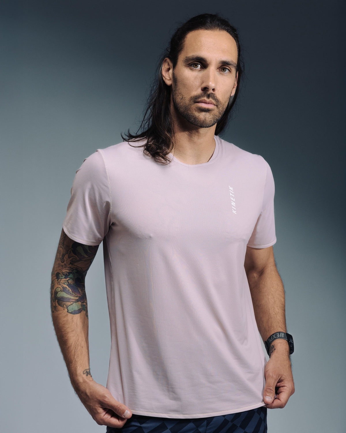 MAVRIK MEN NUDE-Tee-shirts-maillot manches courtes trail-running homme-kinetik-adrenalink