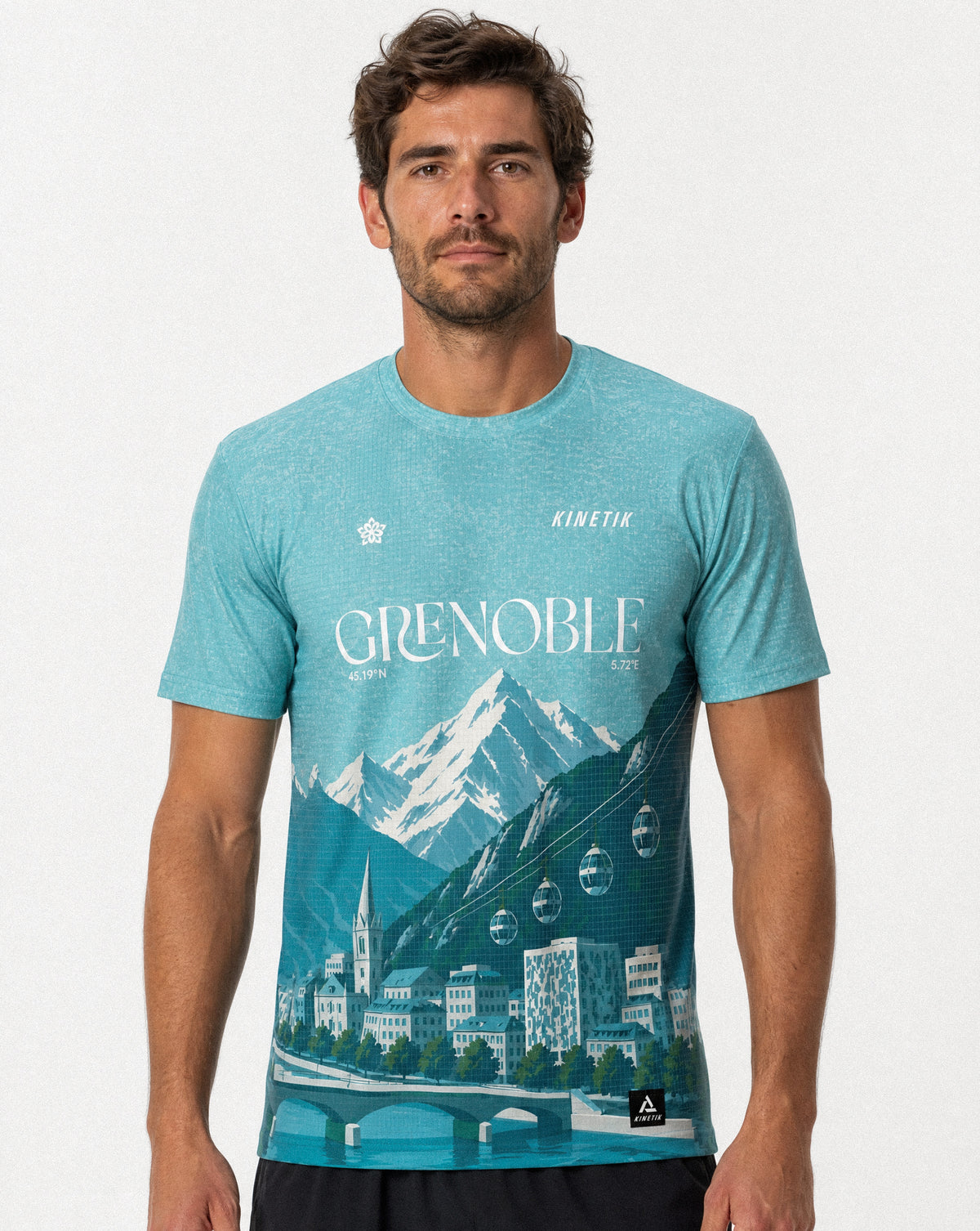 PRECOMMANDE - FALKON MEN GRENOBLE - Maillots trail-running - 2 - kinetik-adrenalink