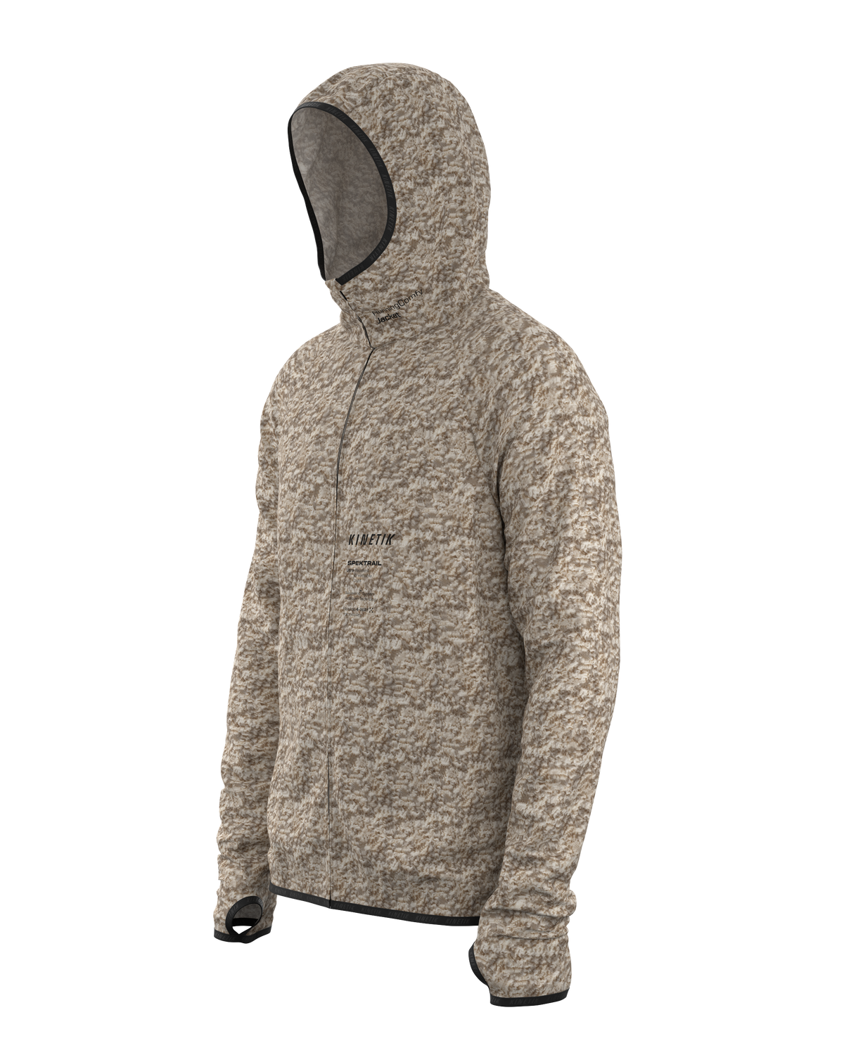 JACKET MEN SPEKTRAIL FIBRE RAW-Vestes-veste homme trail-running-kinetik-adrenalink
