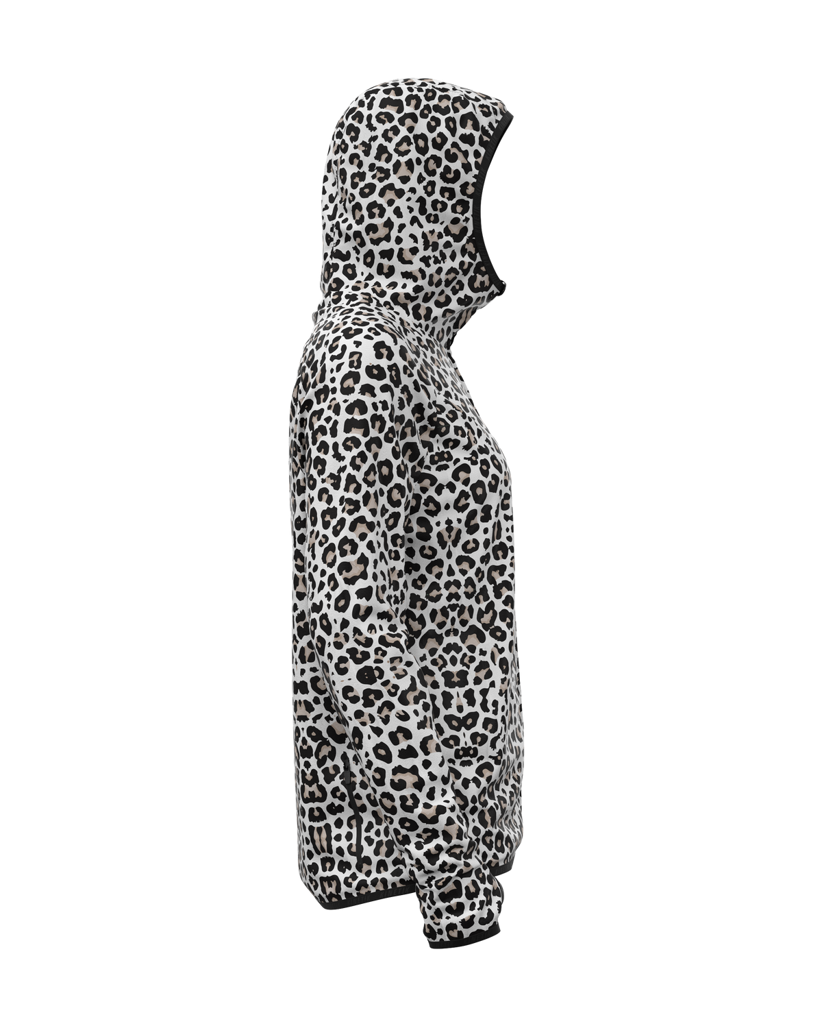 JACKET WOMEN SPEKTRAIL LEOPARD SNOW - Vestes - Veste trail-running femme - kinetik-adrenalink