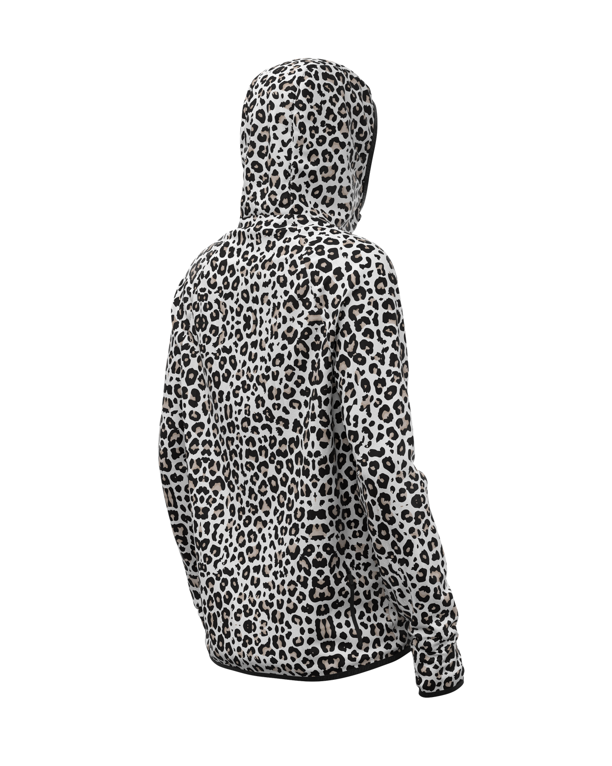 JACKET WOMEN SPEKTRAIL LEOPARD SNOW - Vestes - Veste trail-running femme - kinetik-adrenalink