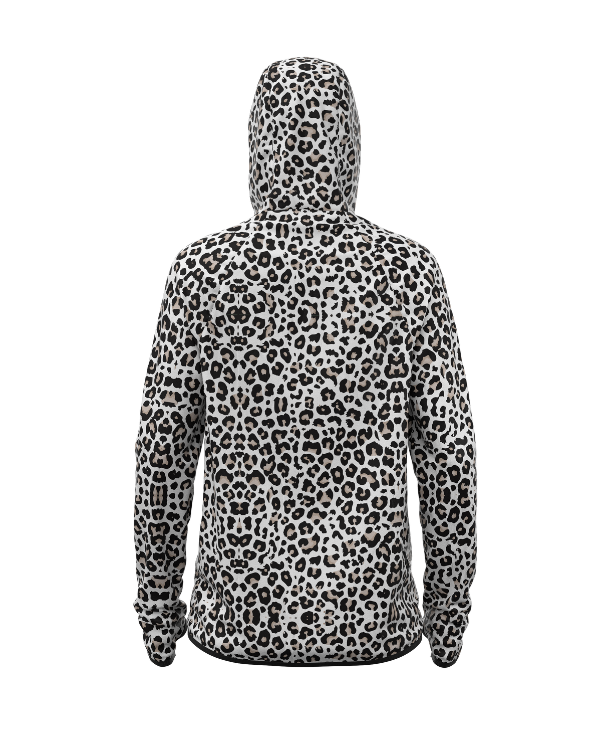 JACKET WOMEN SPEKTRAIL LEOPARD SNOW - Vestes - Veste trail-running femme - kinetik-adrenalink