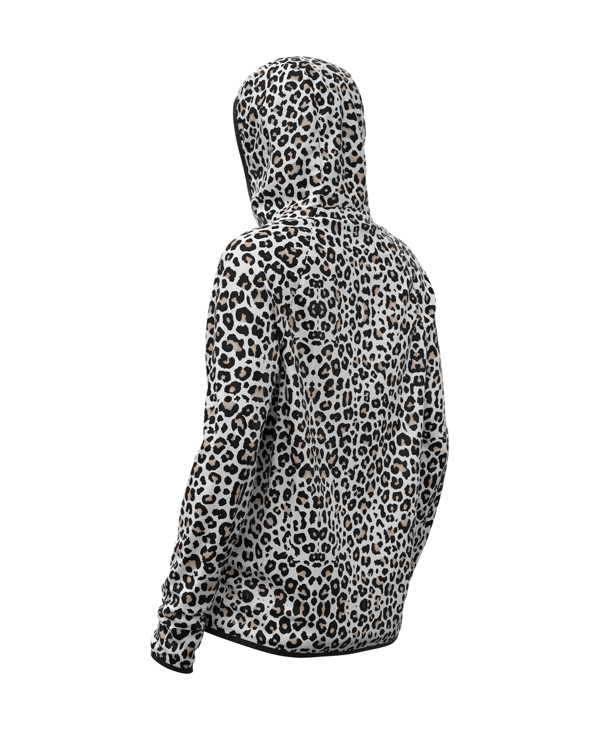 JACKET WOMEN SPEKTRAIL LEOPARD SNOW - Vestes - Veste trail-running femme - kinetik-adrenalink