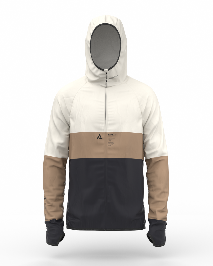 JACKET MEN SPEKTRAIL MACADAMIA-Vestes-veste homme trail-running-kinetik-adrenalink