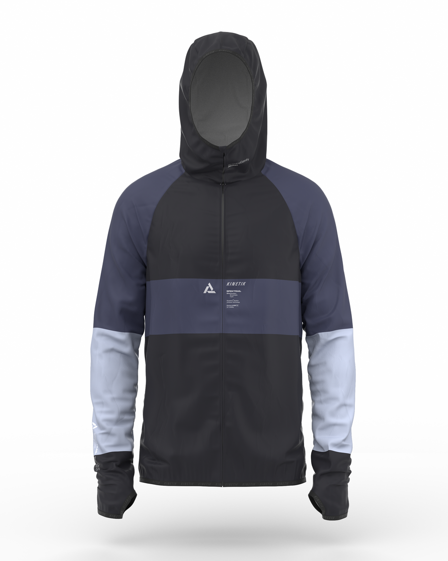 JACKET MEN SPEKTRAIL PIRATE BLACK-Vestes-veste homme trail-running-kinetik-adrenalink