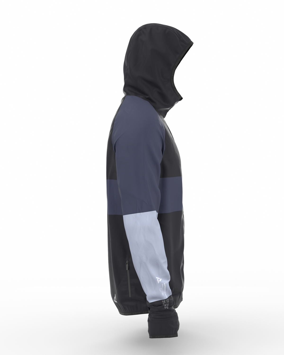 JACKET MEN SPEKTRAIL PIRATE BLACK-Vestes-veste homme trail-running-kinetik-adrenalink