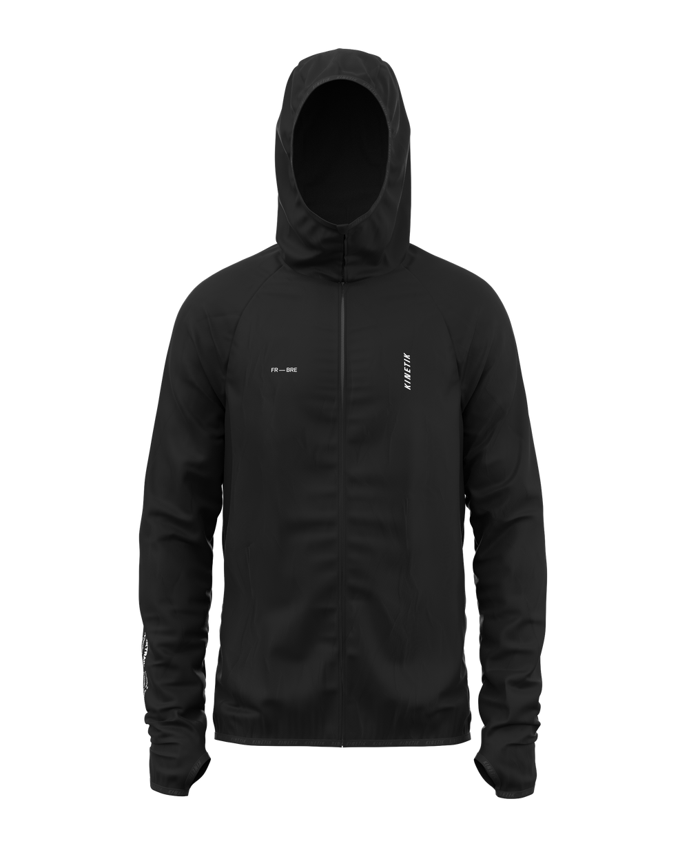 JACKET MEN SPEKTRAIL RDK BZH FLAG BLACK-Vestes-veste homme trail-running-kinetik-adrenalink