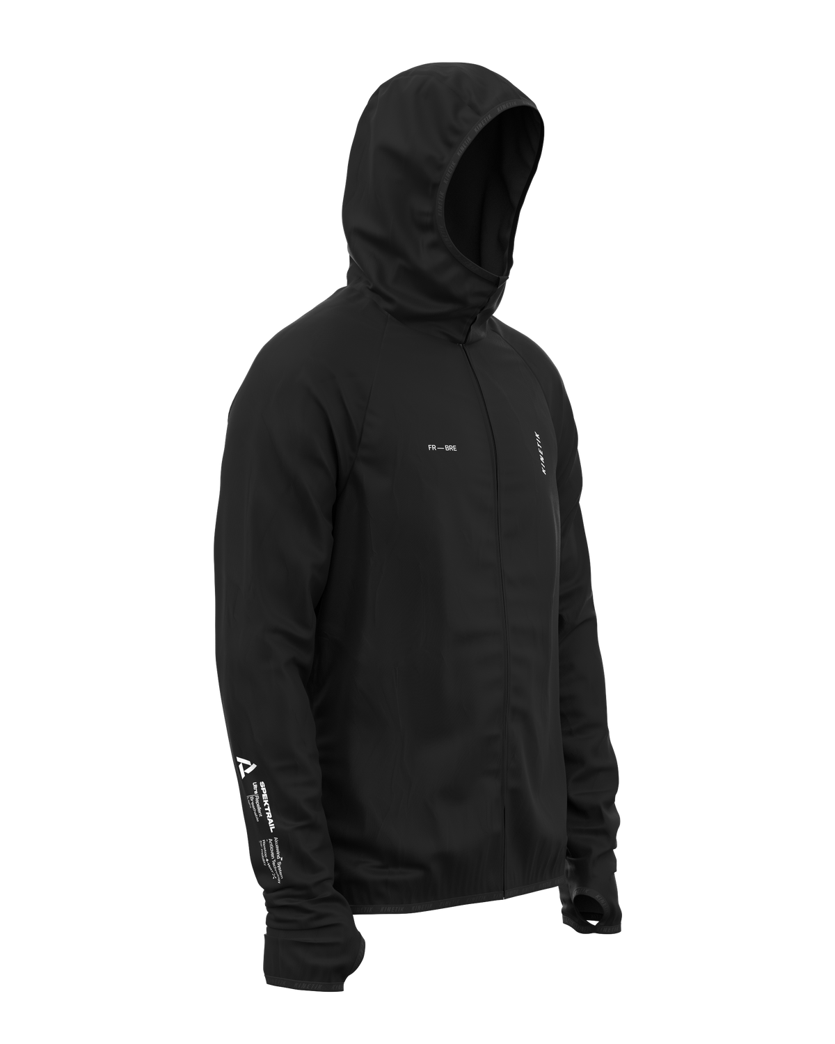 JACKET MEN SPEKTRAIL RDK BZH FLAG BLACK-Vestes-veste homme trail-running-kinetik-adrenalink