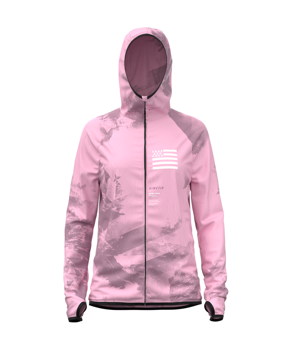 JACKET WOMEN SPEKTRAIL BREIZH - Vestes - Veste trail-running femme - kinetik-adrenalink