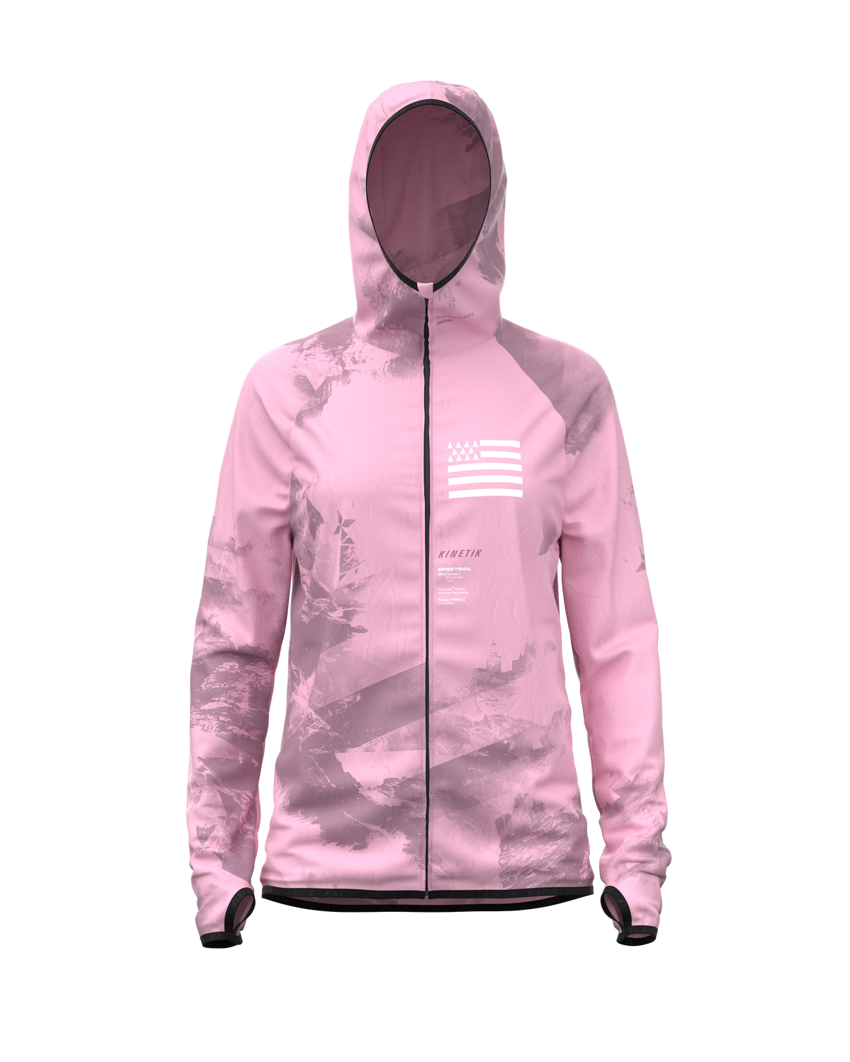 JACKET WOMEN SPEKTRAIL BREIZH - Vestes - Veste trail-running femme - kinetik-adrenalink