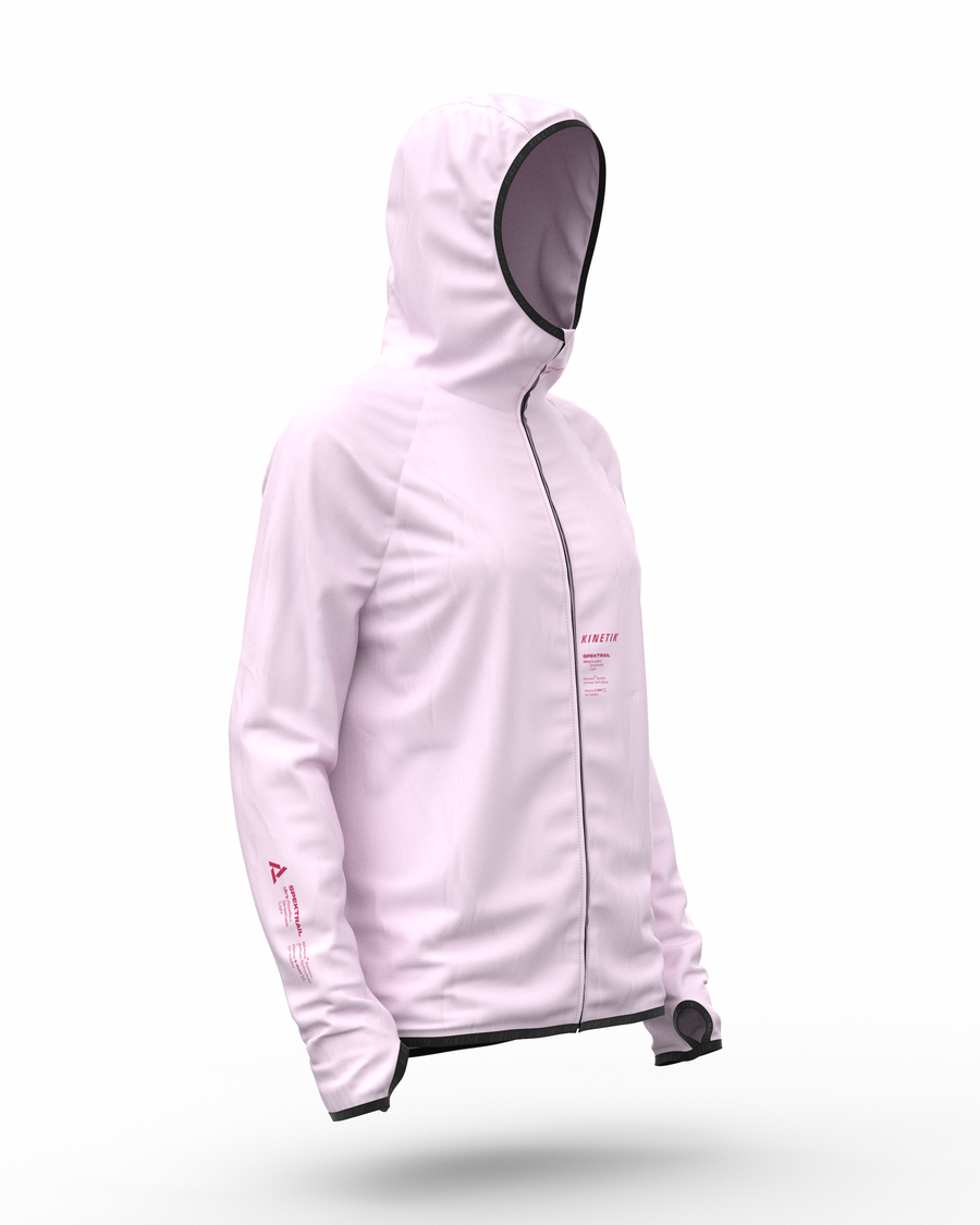 JACKET WOMEN SPEKTRAIL ROSE SHADOW - Vestes - Veste trail-running femme - kinetik-adrenalink