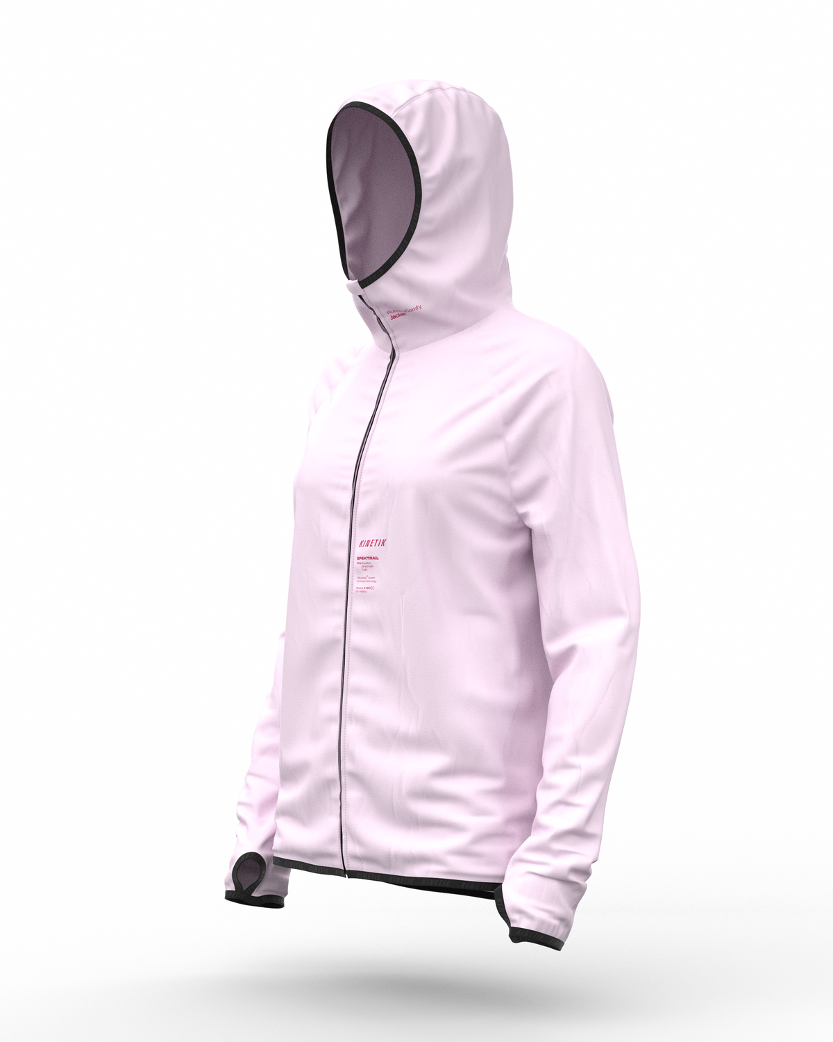 JACKET WOMEN SPEKTRAIL ROSE SHADOW - Vestes - Veste trail-running femme - kinetik-adrenalink