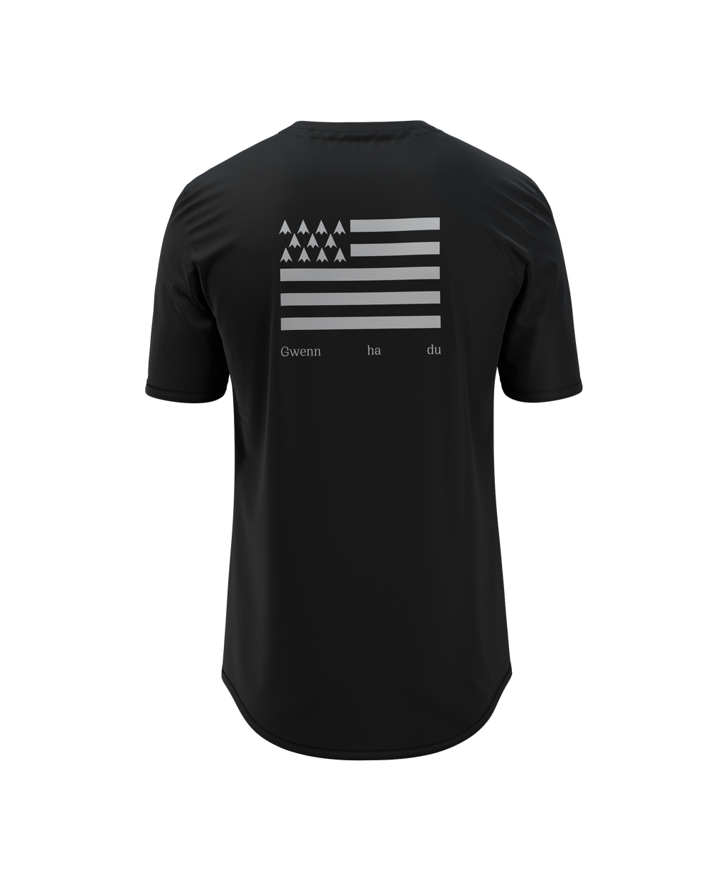 STRINGER RDK BZH FLAG BLACK-Tee-shirts-maillot manches courtes trail-running homme-kinetik-adrenalink
